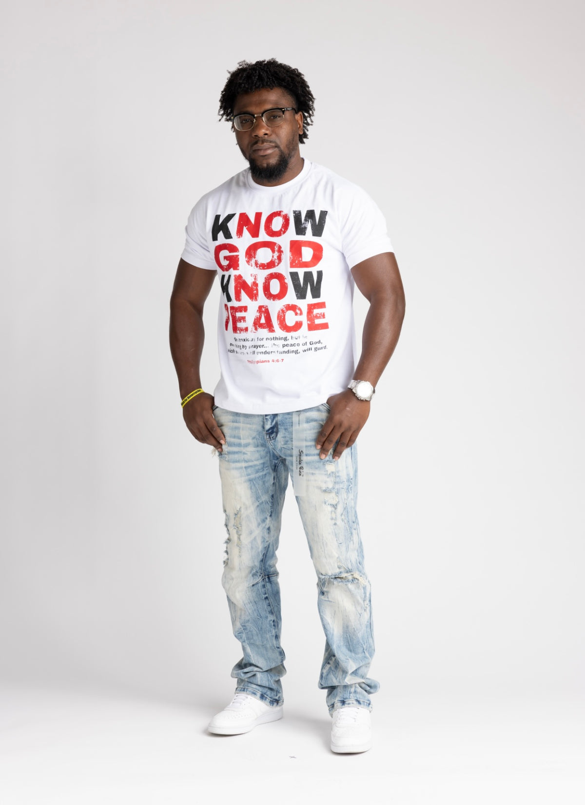 PEACE TEE (Discounted Due to Minor Print Imperfection)