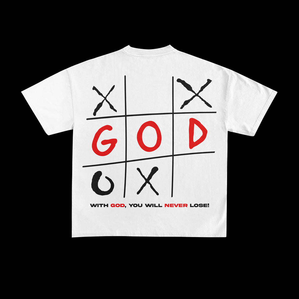 NEVER LOSE TEE (White)