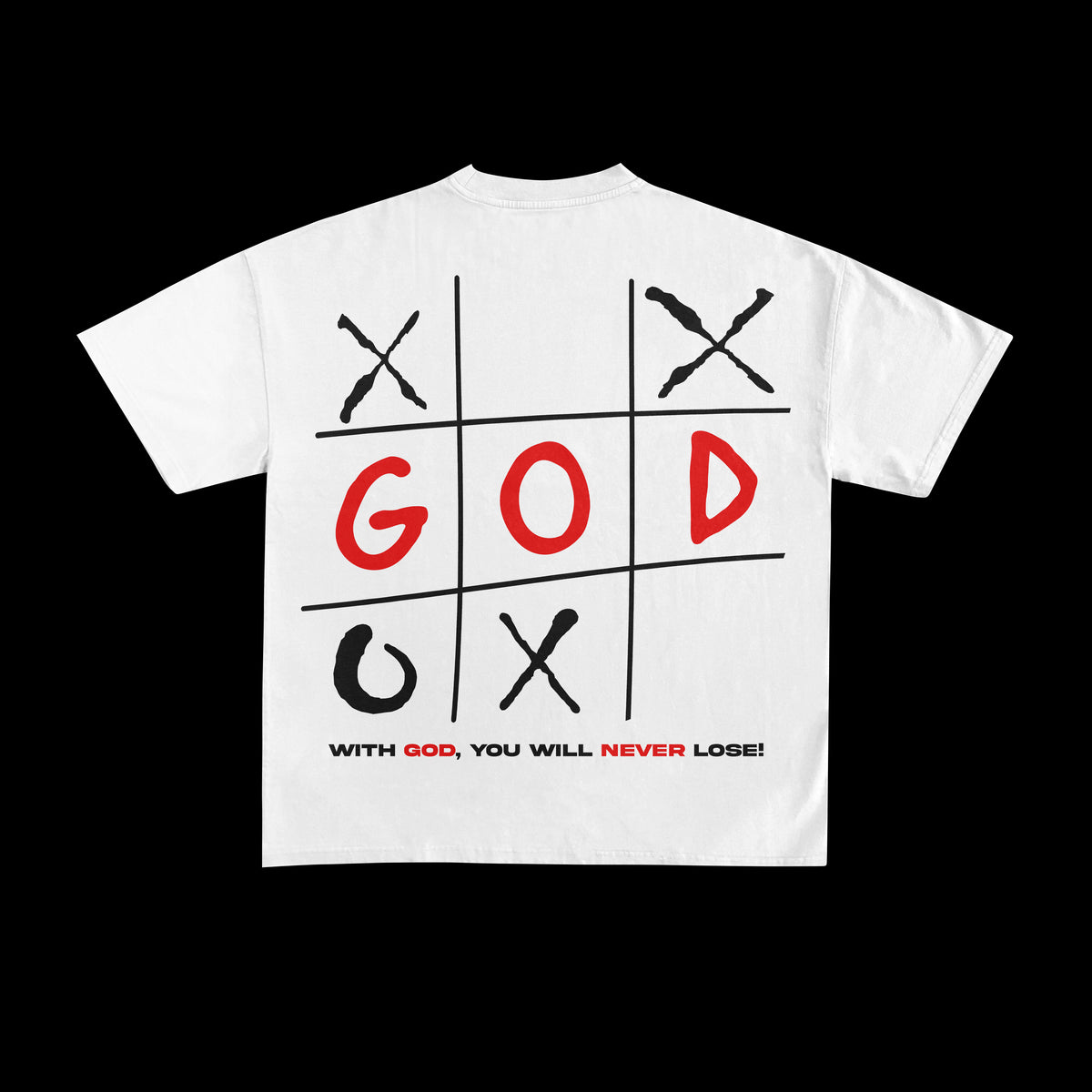 NEVER LOSE TEE (White)