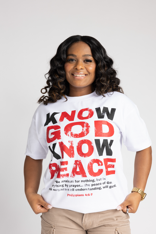 PEACE TEE (Discounted Due to Minor Print Imperfection)